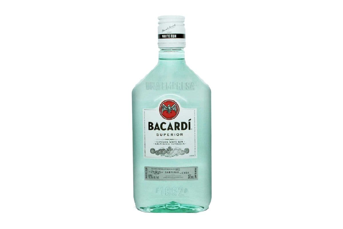 Bacardi Superior White 375ml (375 ml Bottle) (1 x 375 ml)