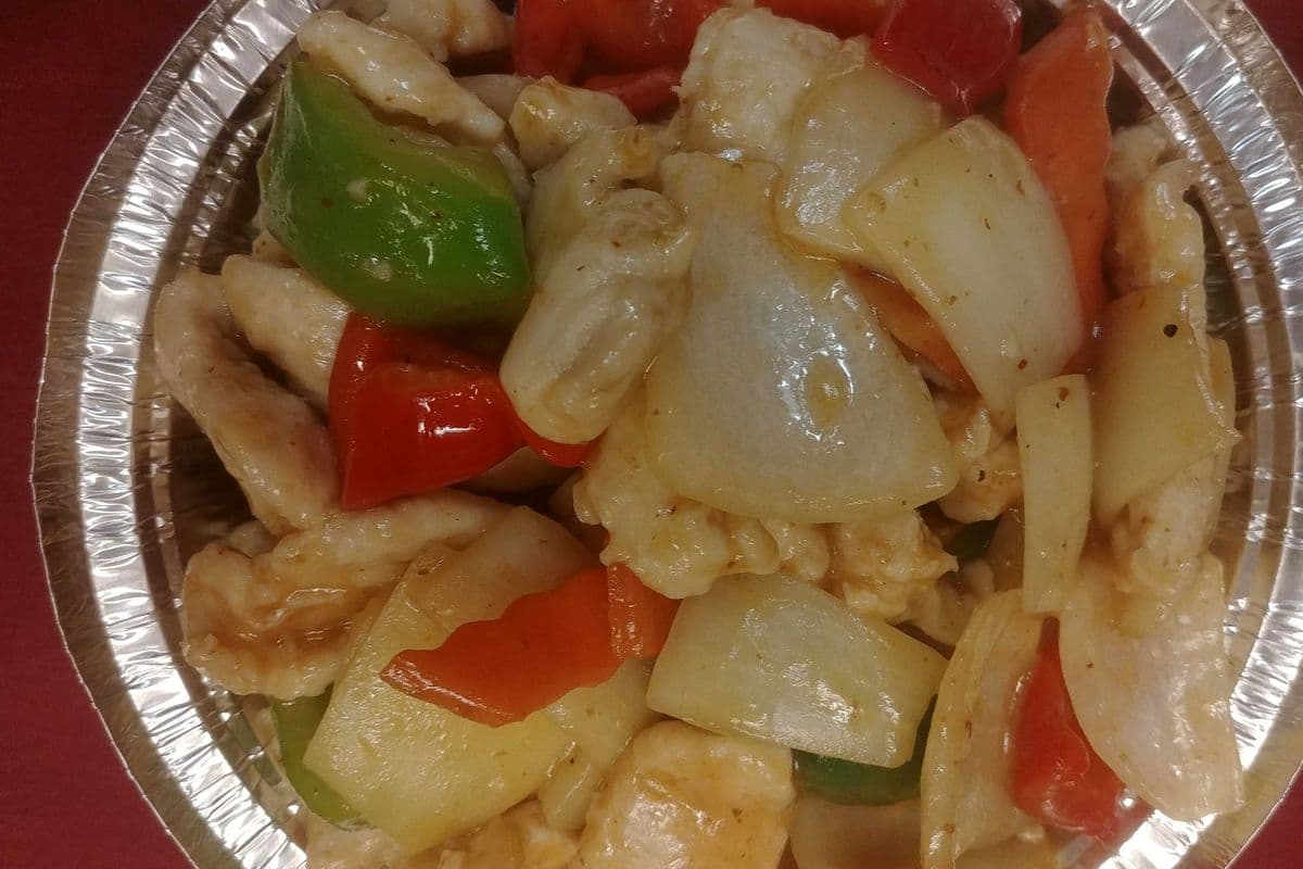 51. Poulet à la sauce au cari / Chicken with Curry Sauce
