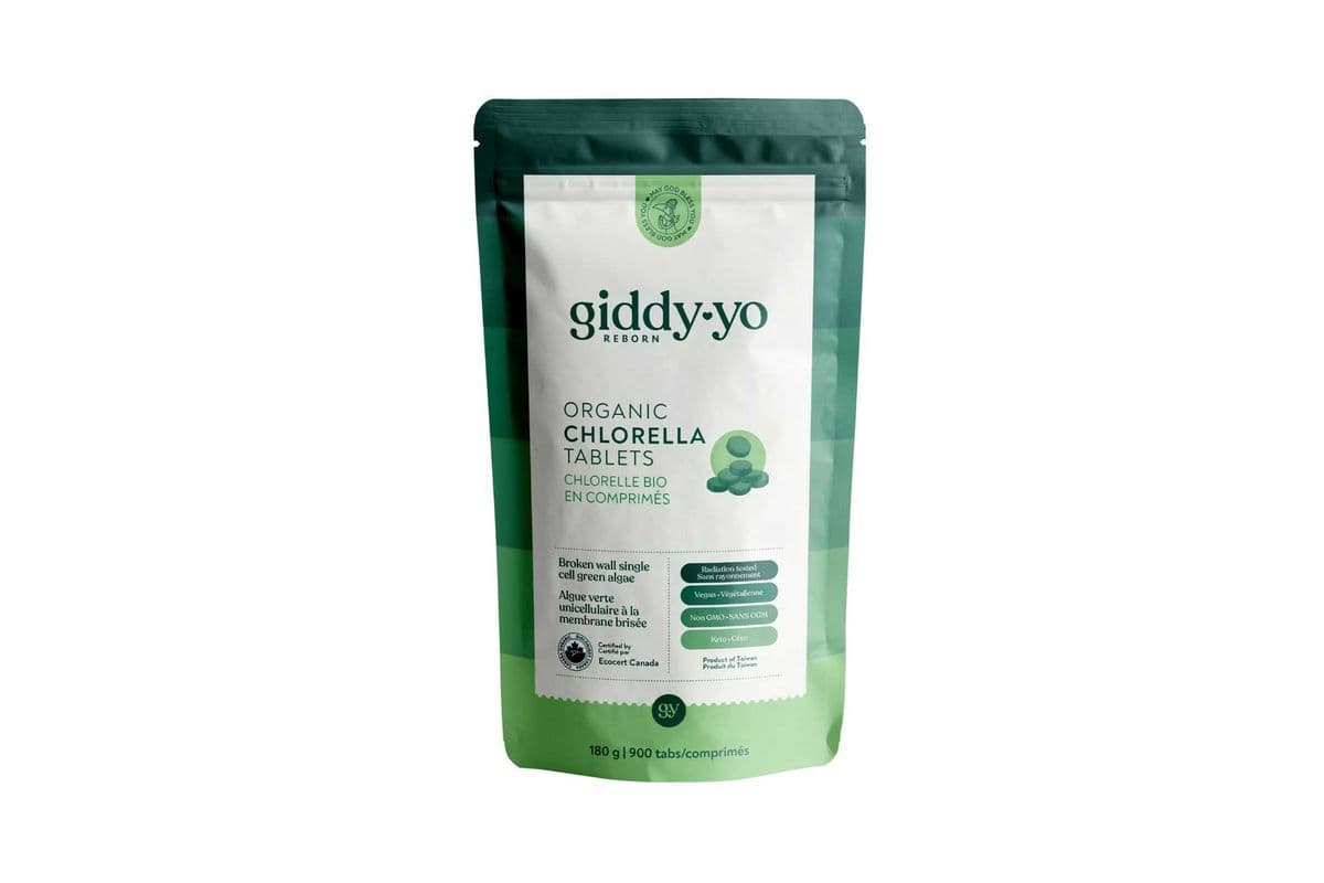 CHLORELLA TABLETS, 180 G, BROKEN CELL WALL, ORGANIC, CULTIVATED IN TAIWAN, VEGAN, GLUTEN FREE (180 g)