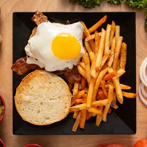 The Early Riser Burger Combo / The Early Riser burger combo