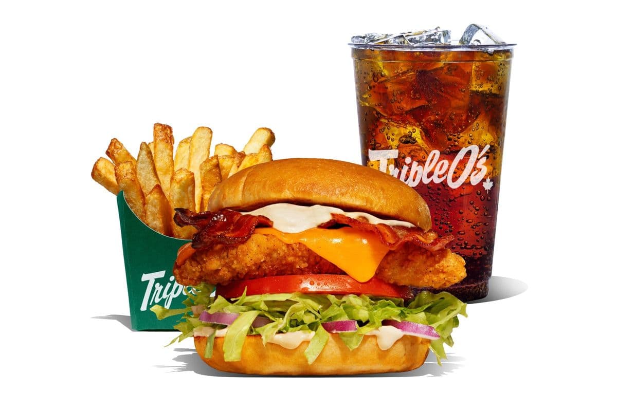 Crispy Chicken Club Combo