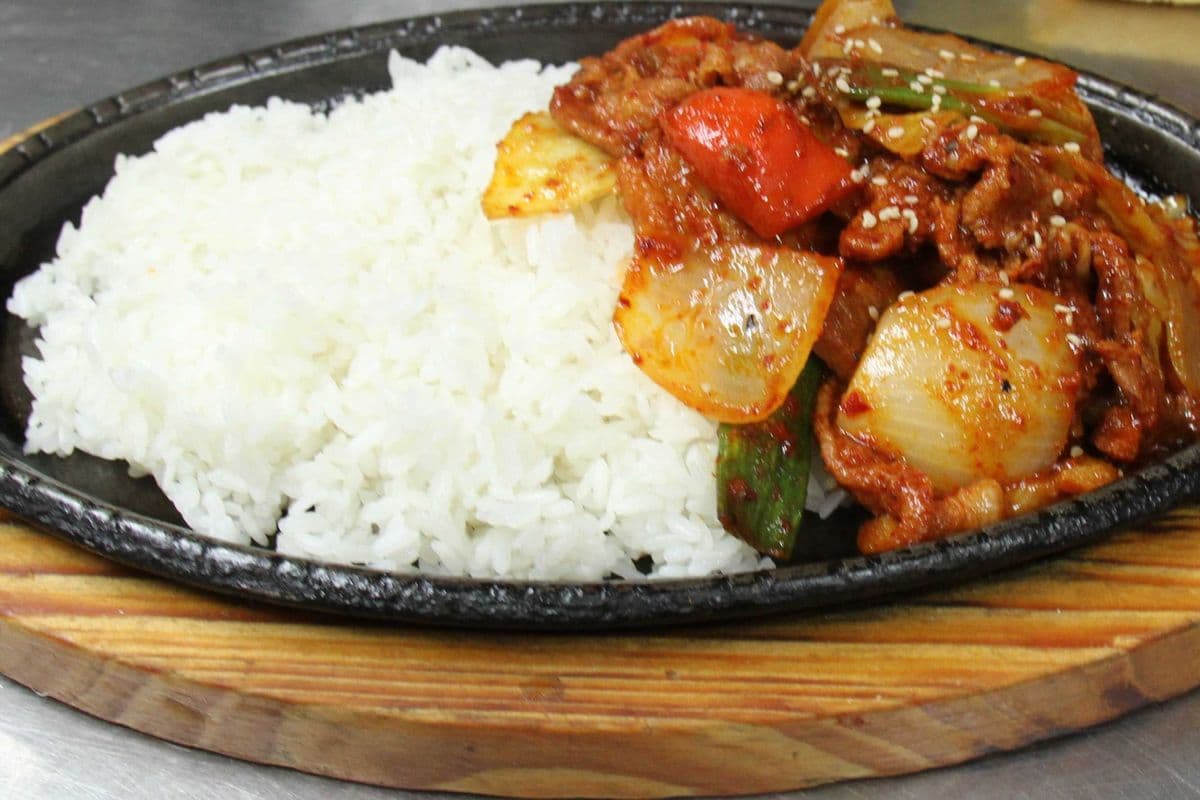 Spicy Pork with Rice
