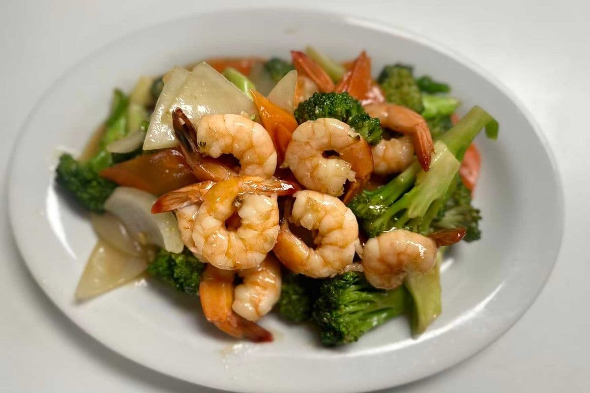 Shrimp with Broccoli