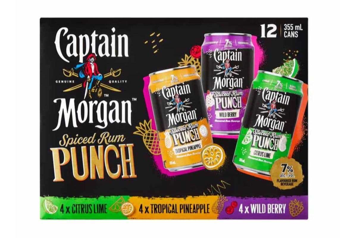 Captain Morgan Punch 12x355ml (12 x 355 ml)