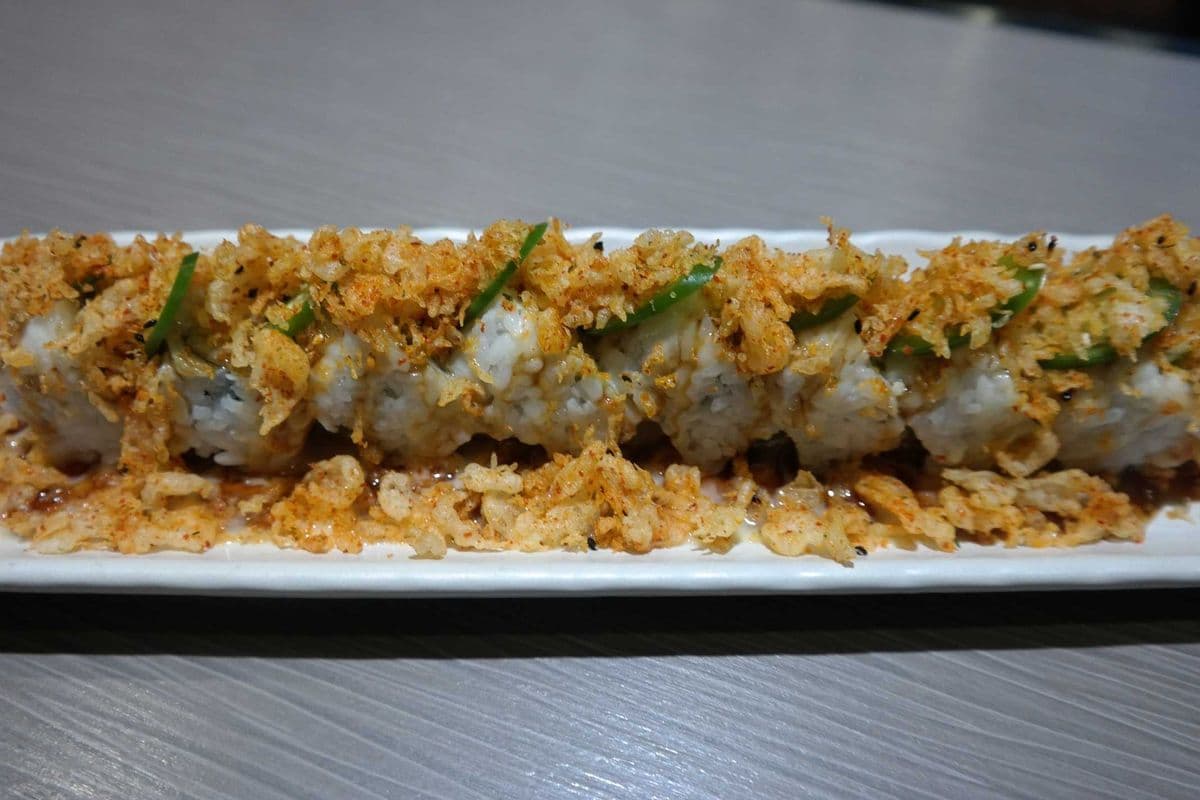 Calamari Crunch Roll (8 pcs)
