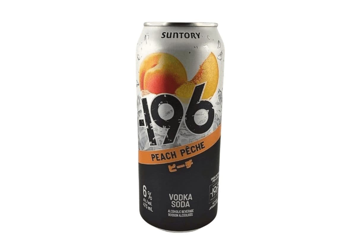 Minus 196 Peach (1 x 473mL)