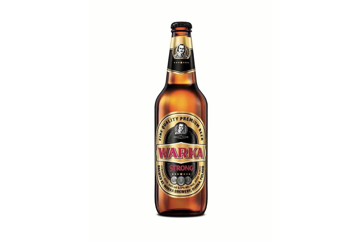 Warka Strong Polish Beer (1 x 500ml)