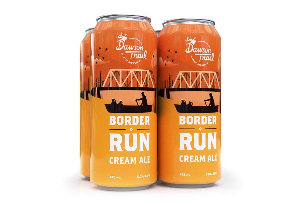 Border Run - Cream Ale (6 x 473ml Can)