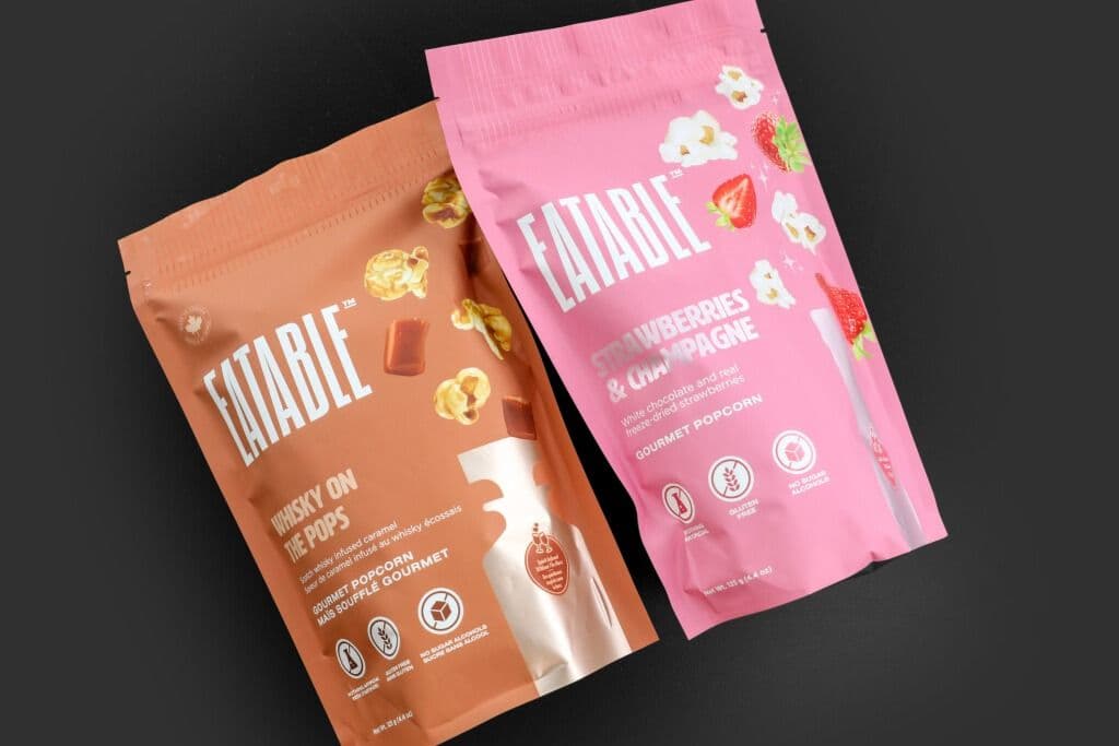 Eatable Popcorn (125g bag)