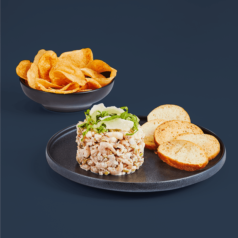 Tartare Crevettes style César (Portion Régulière) / Caesar Style Shrimps  Tartare (Regular Portion)