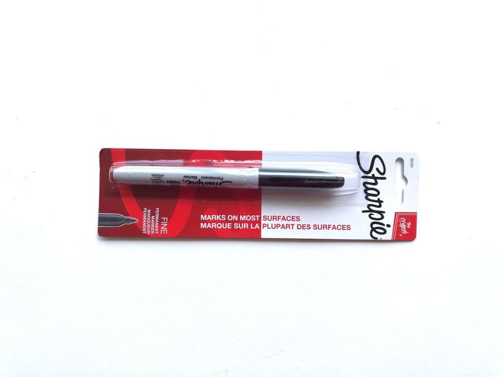 Sharpie Black Marker Fine (1 Count)