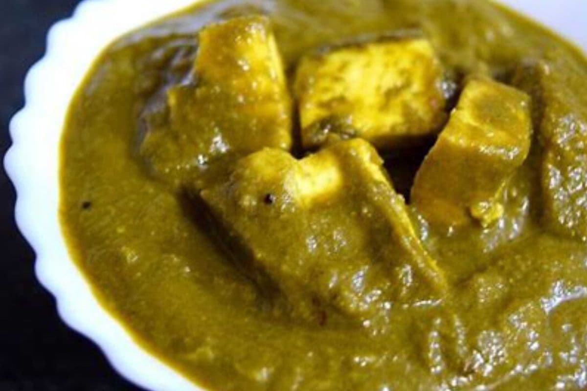 Palak paneer