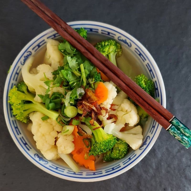 Soupe tonkinoise aux légumes