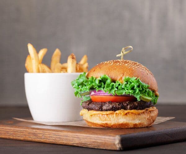 Classic Burger & Fries