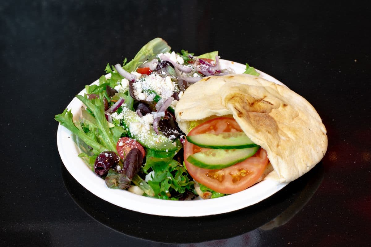 Peri Chicken Pita with One Side