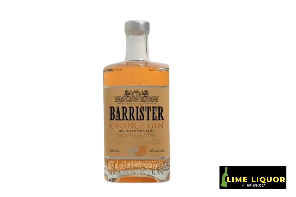 Barrister Orange Gin (1 x 700mL)