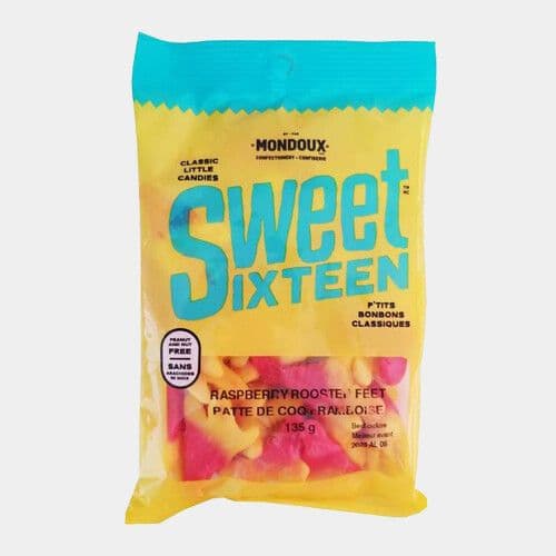 Sweet Sixteen Patte de coq framboise (135g) / Sweet Sixteen Rooster Feet (135g)