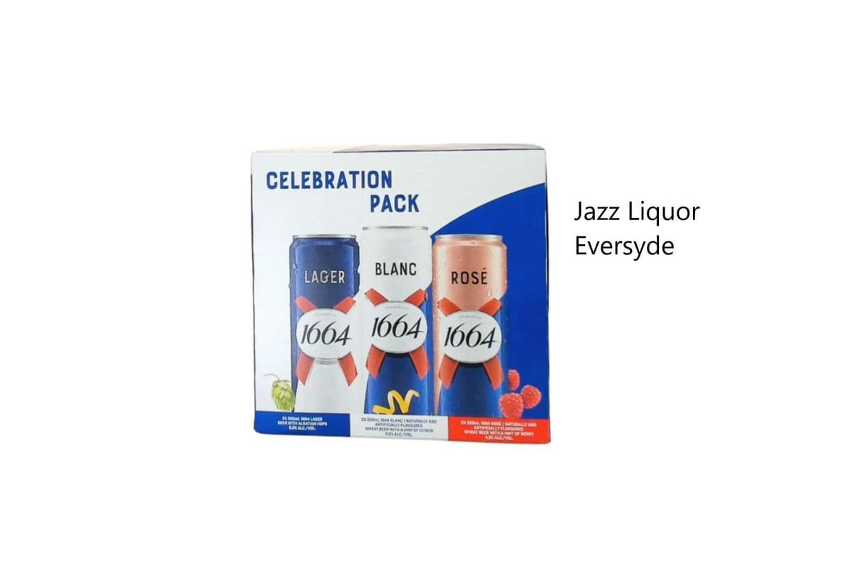 KRONENBOURG 1664 CELEBRATION MIXER PACK (1 x 6x355ML)