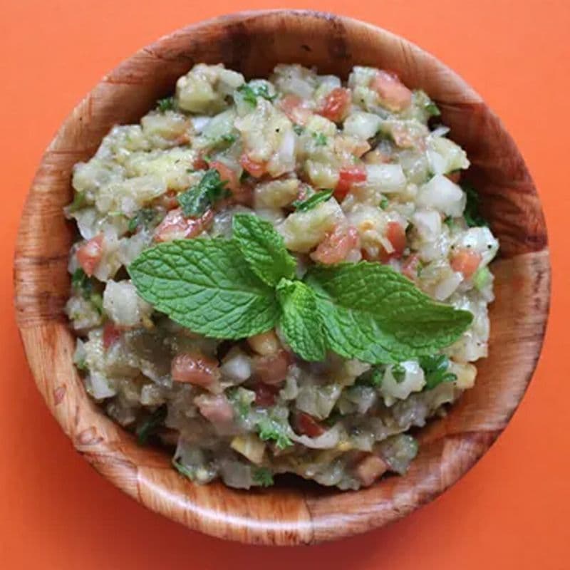 Salade d'aubergine / Eggplant