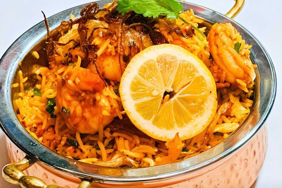Prawns Biryani