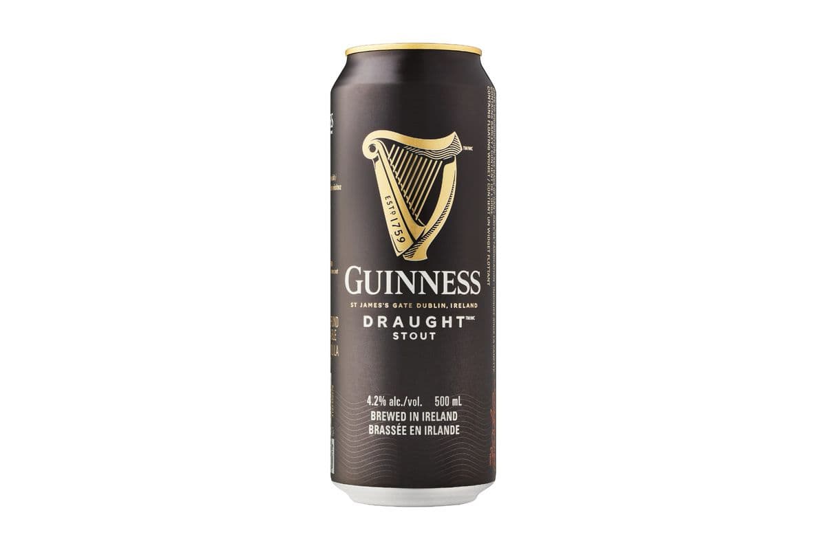 Guinness Draught Stout (1 x 500 ml)