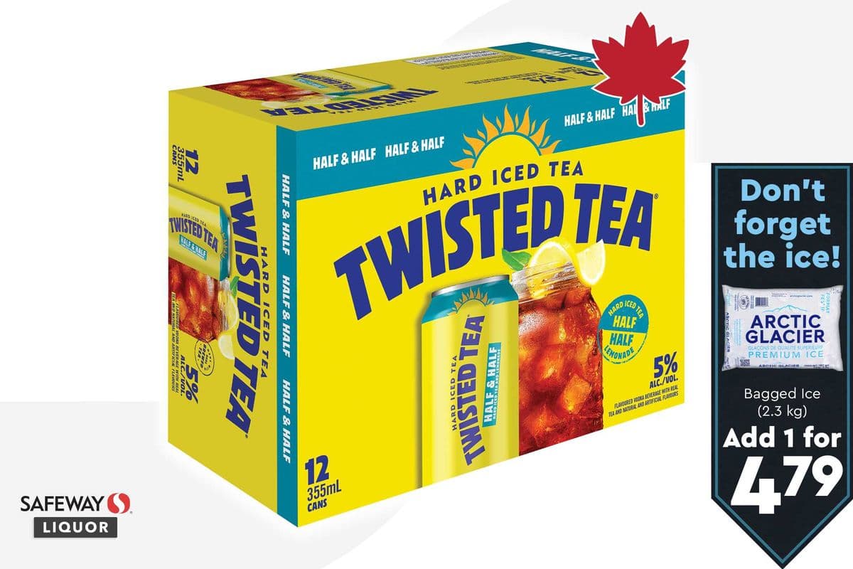 Twisted Tea Half & Half (12 x 355 ml)