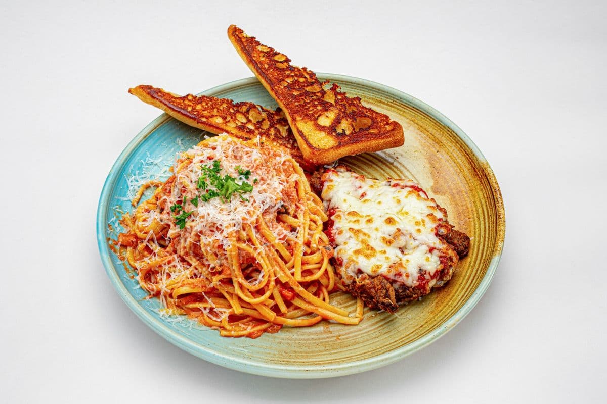 Parmesan Chicken Linguine