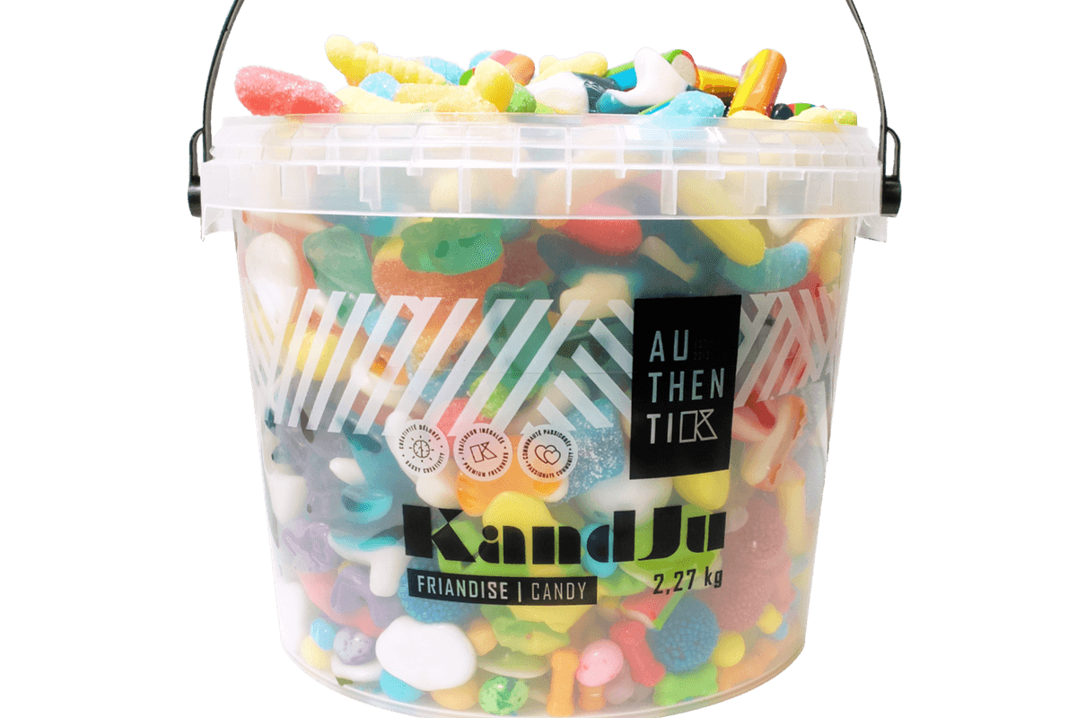 Seau personnalisé (2,27 kg)