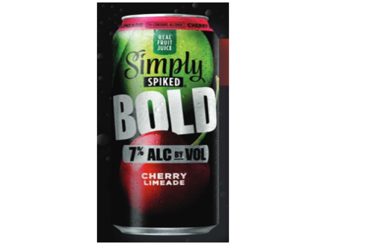 Simply Spiked Bold Cherry Limeade (1 x 473 ml can)
