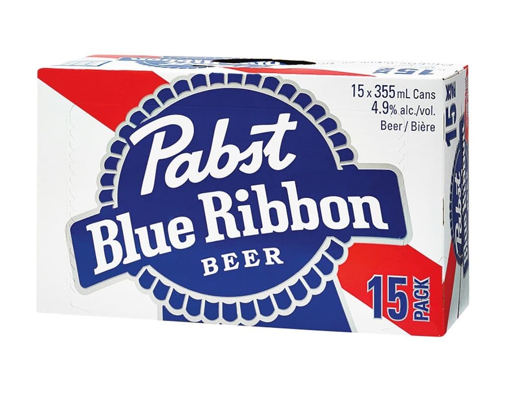 Pabst Blue Ribbon (15 x 355 ml Cans)