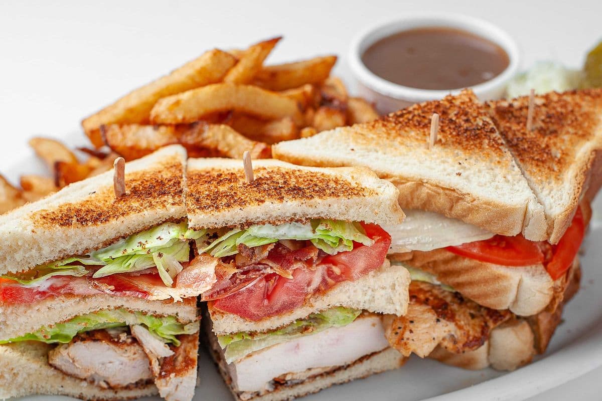 Assiette club sandwich / Club Sandwich Plate