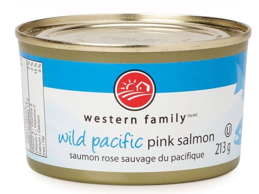 WESTERN FAMILY WILD PACIFIC PINK SALMON 213G