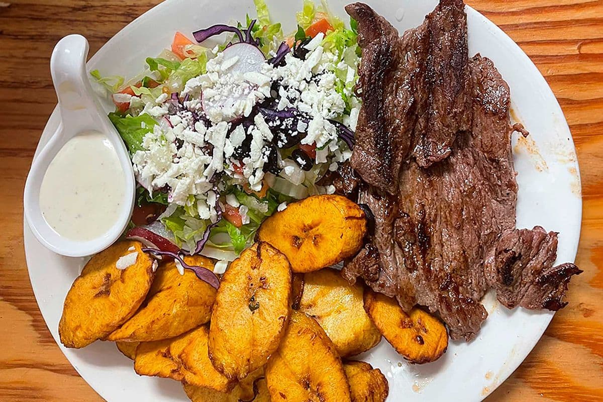 * Bistec with Plantain