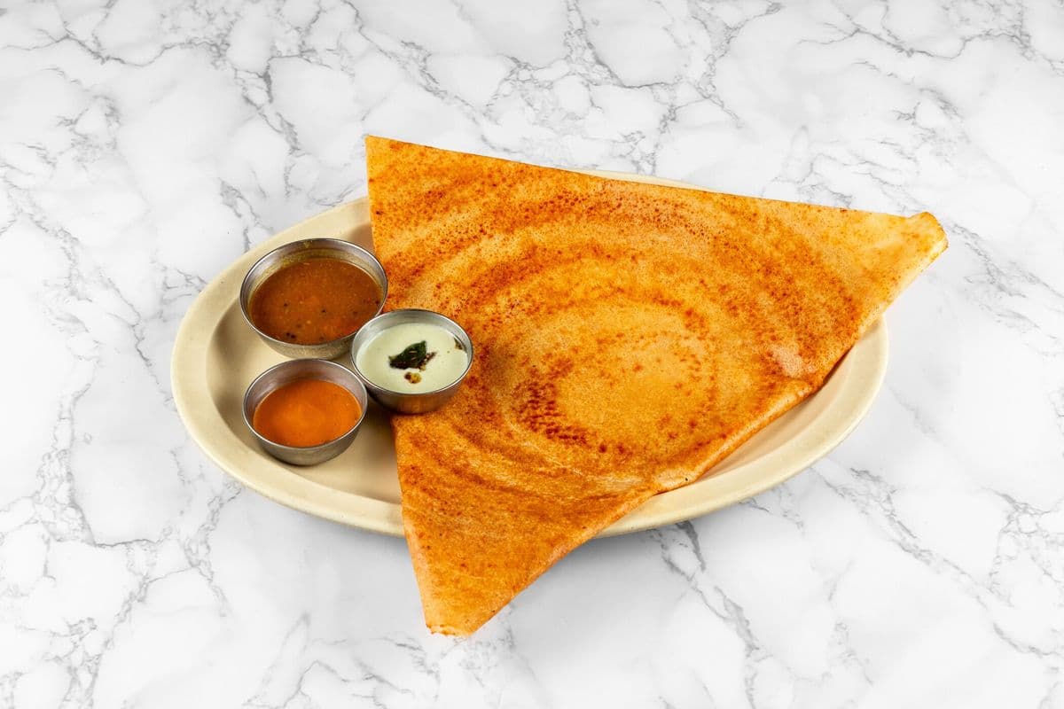 Mysore Onion Masala Dosa