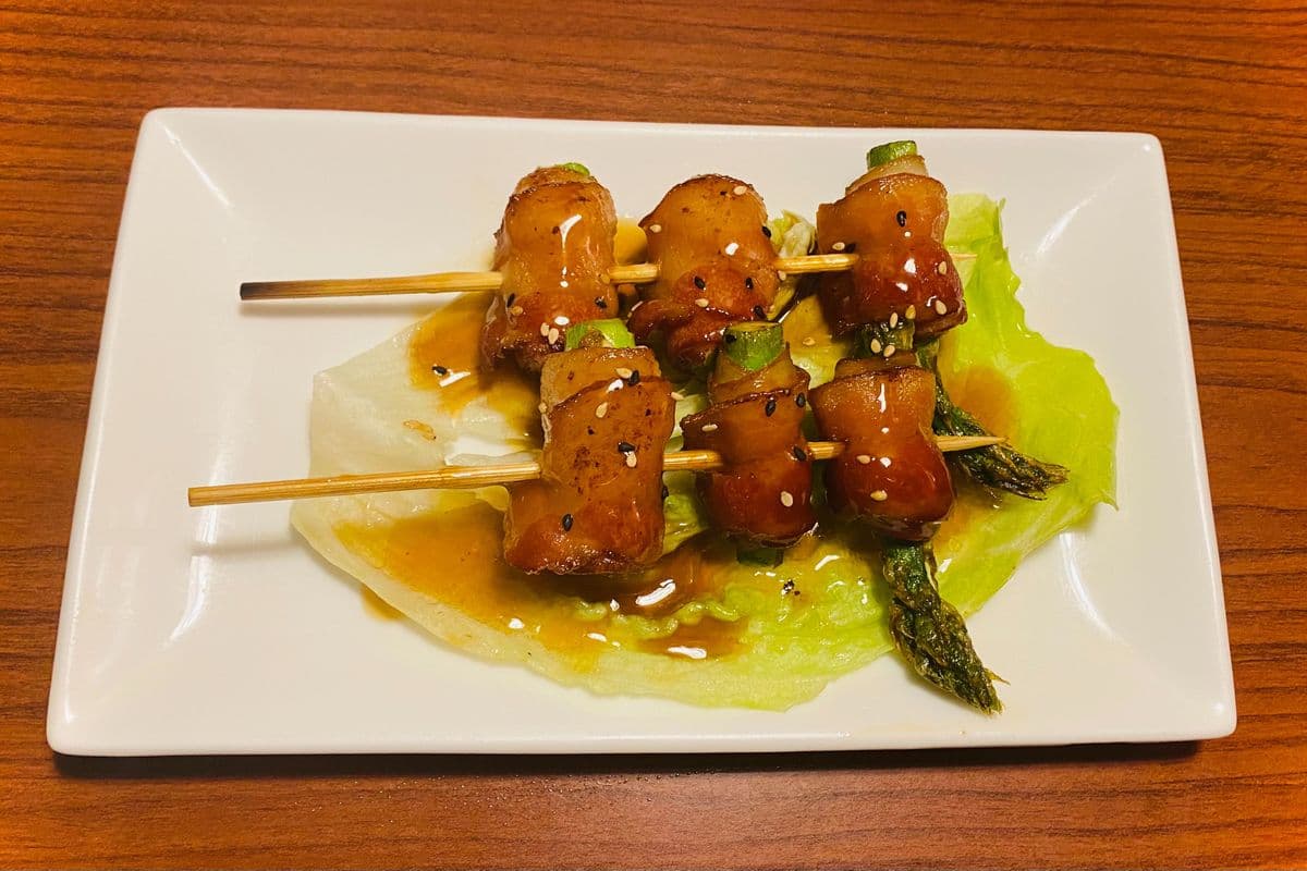 Bacon Asparagus Skewers (2 pcs)