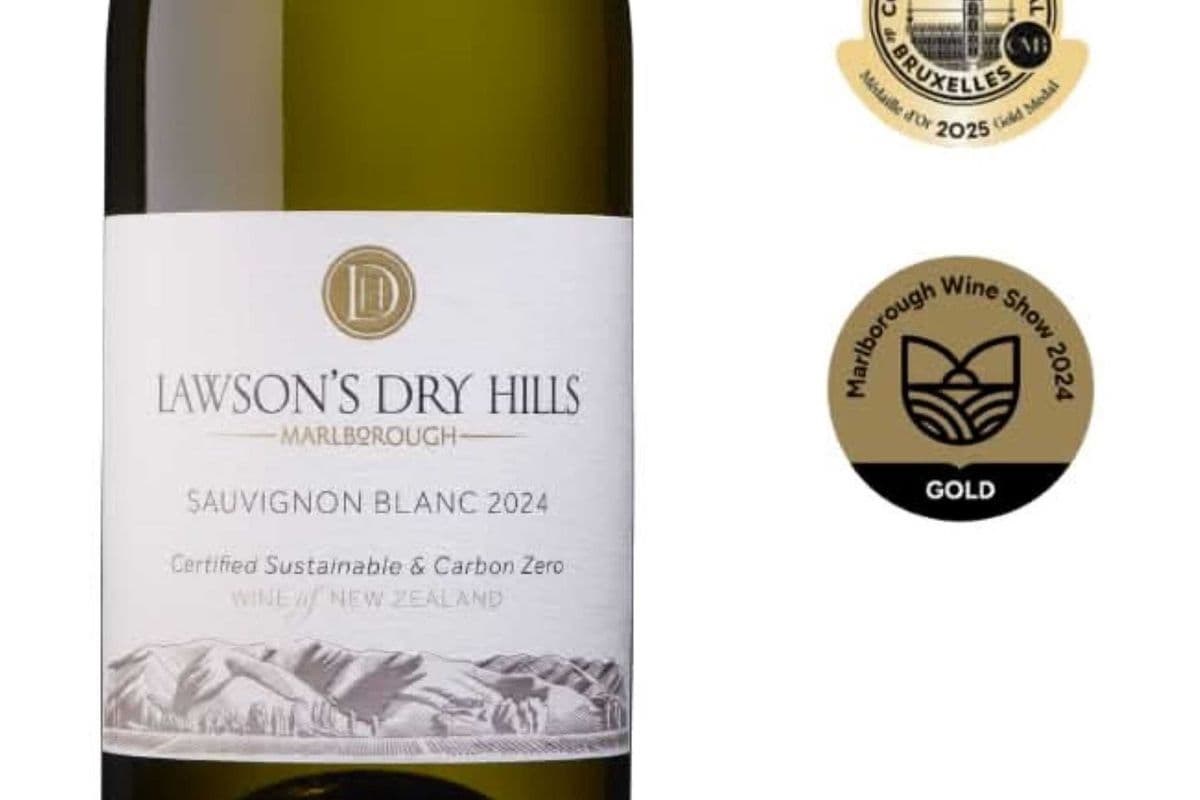 Lawson's Dry Hills Sauvignon Blanc Marlborough 750mL (New Zealand) (1 x 750mL)
