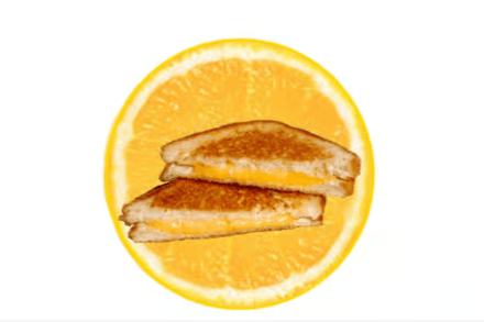 Petit Déjeuner Fromage Grillé / Breakfast Grilled Cheese