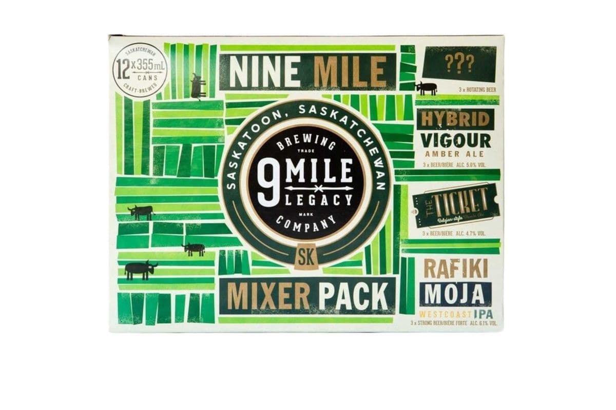 9 MILE LEGACY MIXER PACK (12 x 355ML)
