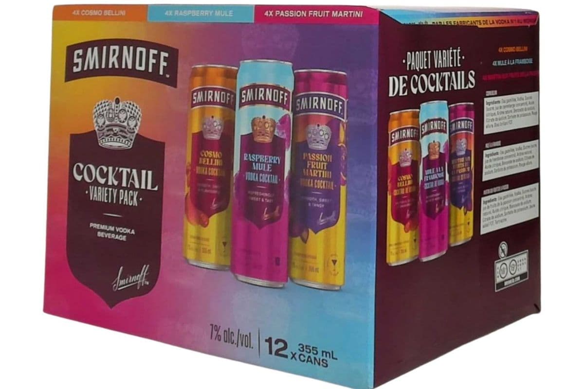 SMIRNOFF COCKTAIL COLLECTION (12 PACK) (12 x 355ML CAN)