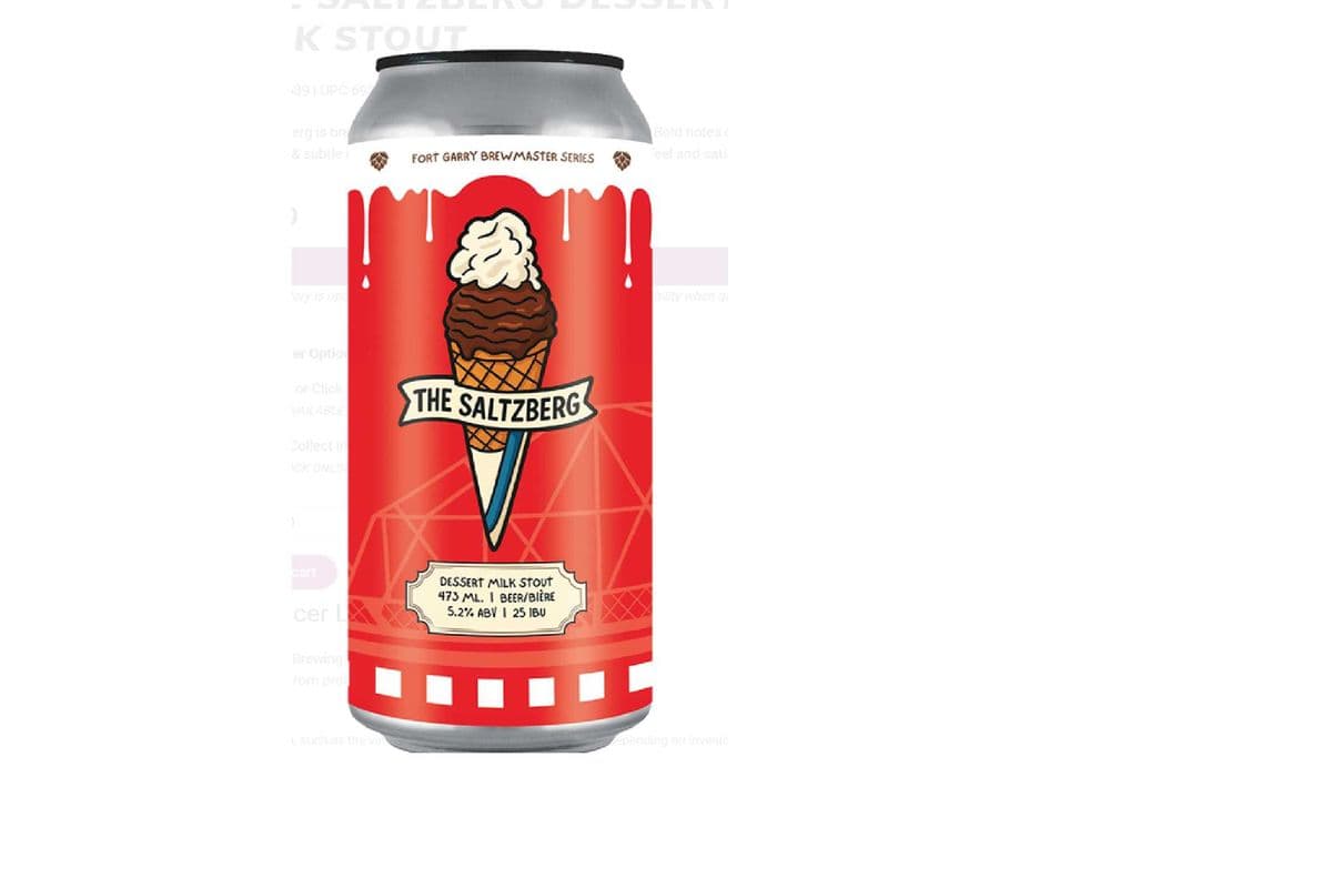 Fort Garry Brewing The Saltzberg Dessert Milk Stout (1 x 473 ml can)