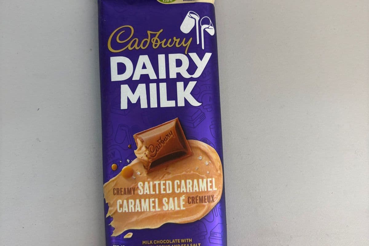 Dairy milk salted caramel family bar