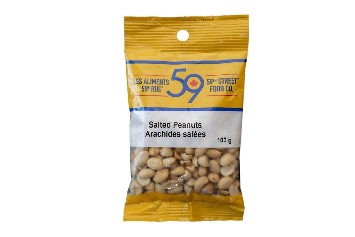 On The Run Salted Peanuts (100g) 77194