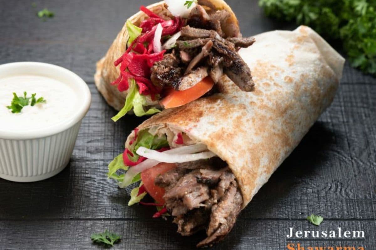 Beef Shawarma Wrap