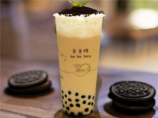 Oreo Cheese Milk Tea / 奥利奥芝士奶茶