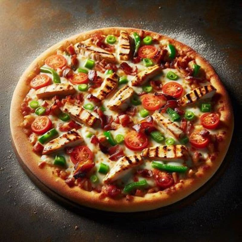Ranch Chicken Pizza