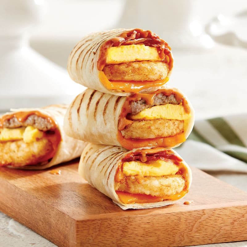 Country Wrap with bacon