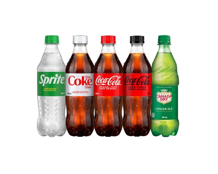 Bouteille de soda (Coca)