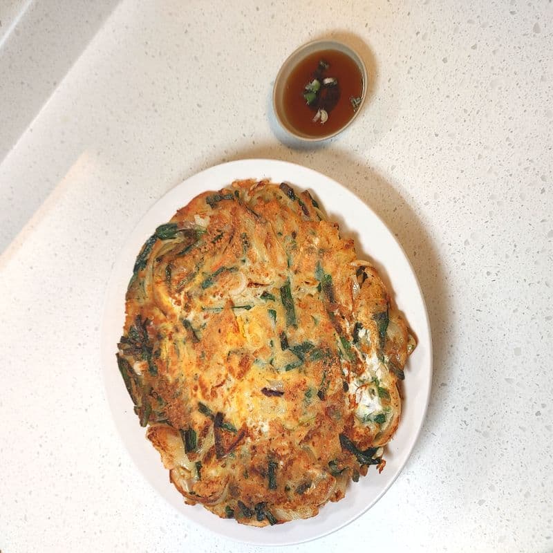 Seafood Pancake (해물파전)