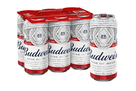 Budweiser 1013669 (6 x 473 ml)