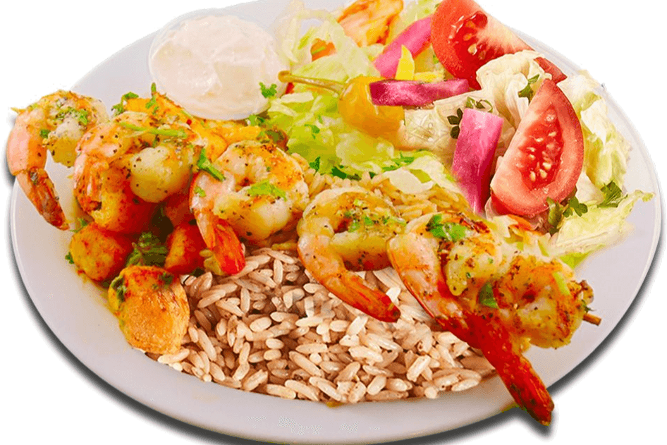 12. Plat de crevettes